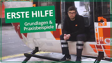 Was sind die ersten drei Grundsätze der Ersten Hilfe?