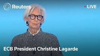 LIVE: ECB President Lagarde speaks after interest rate meeting