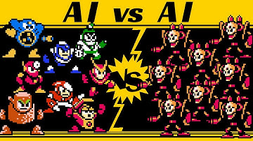 Group Battles - Mega Man 2 Originals VS Doc Robots