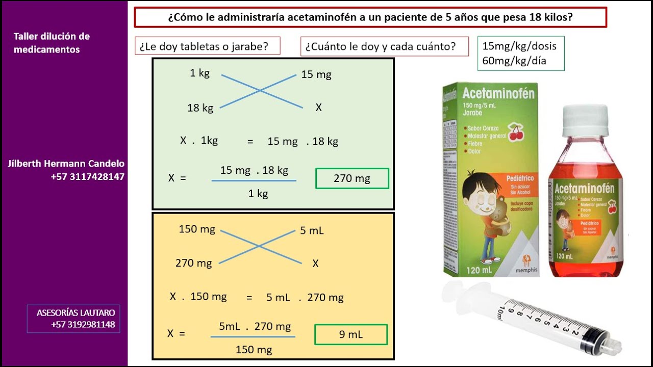 Regla de tres para la administración de medicamentos - YouTube