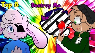 Top 8 Destroy Me Meme Roblox Piggy Animation  Piggy Book 2  BEST ONES!