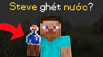 Tại Sao Steve Không Uống Nước Trong Minecraft