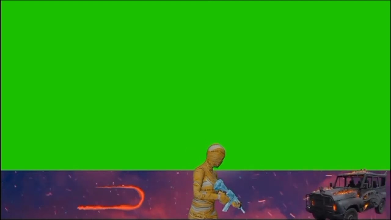 Pubg mobile Live stream overlay | green screen overlay 🔥