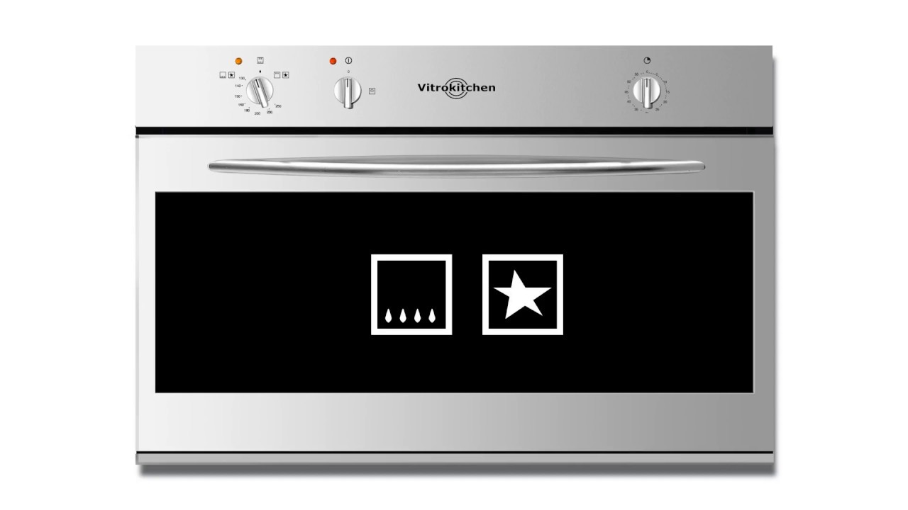 Vitrokitchen Horno Gas Grill 60 cm Inox Gas Butano (HG602IB) — Híper Ocio