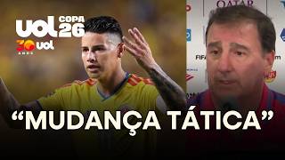 'MUDANÇA TÁTICA': TÉCNICO DA COLÔMBIA DEFENDE SUBSTITUIÇÃO DE JAMES APÓS VITÓRIA SOBRE GANA NA COPA