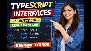Stop Object Bugs! Learn TypeScript Interfaces (VS Code Demo)