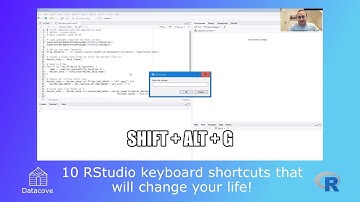 10 RStudio keyboard shortcuts that will change your life!
