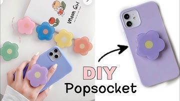 how to make popsocket for phone | cool mobile cover decoration | homemade popsocket