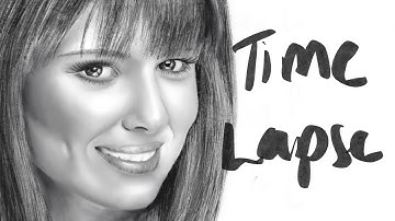 Charcoal Drawing of Cheryl on the iPad Pro using Procreate | Bethan Stilgoe