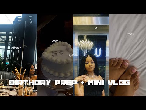 Birthday Prep Mini Vlog | South African Youtuber