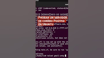 Cómo instalar y configurar un servidor de correo postfix con dovecot #shorts #short #shortvideo