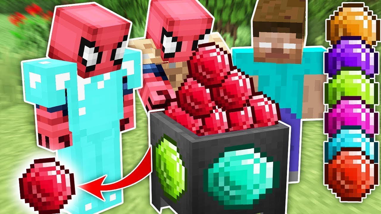 Fakir Örümcek Adam'ın Lanetli Ruby'leri - Minecraft Zengin 