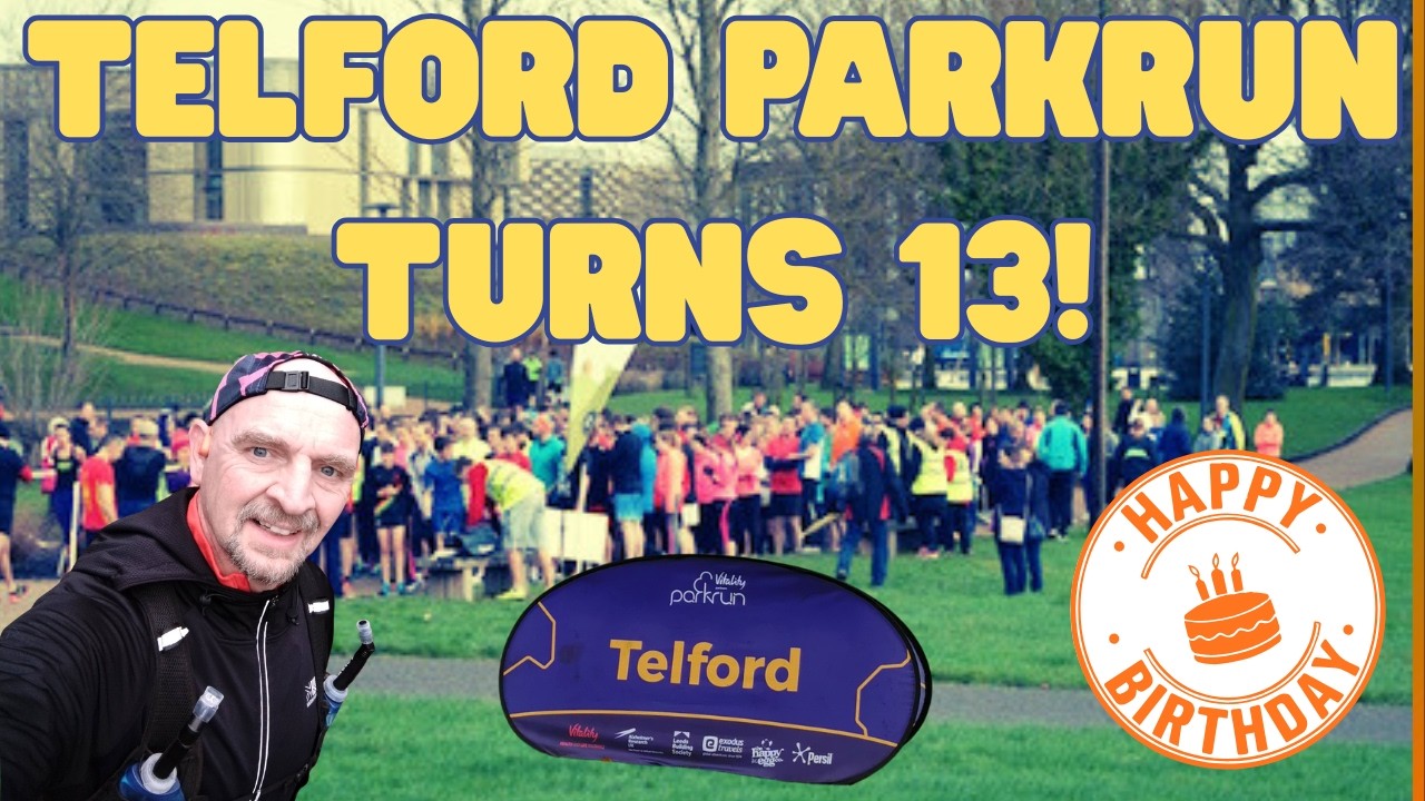13 Years of Telford parkrun: Runners, Volunteers, dogs… and a Real Birthday Celebration