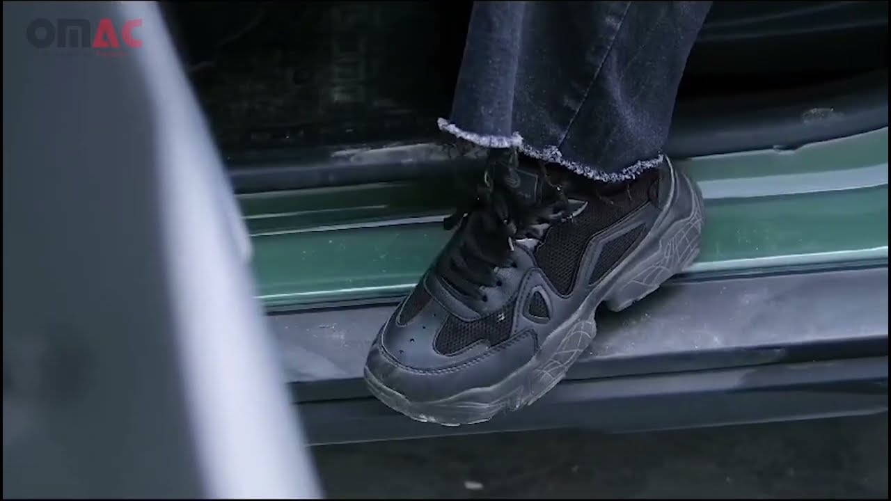 Trittbretter Seitenschweller Für Ford Tourneo Custom 2023-2025 L1 Schwarz Alu