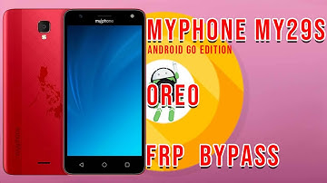 FRP REMOVE | MyPhone my29s Android Go Edition Google Account Bypass