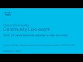 Community Live- SASE: La convergencia de seguridad y redes en la nube