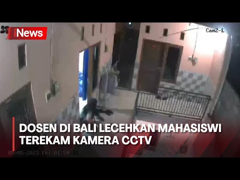 Viral! Oknum Dosen di Bali Lecehkan Mahasiswinya Terekam Kamera CCTV