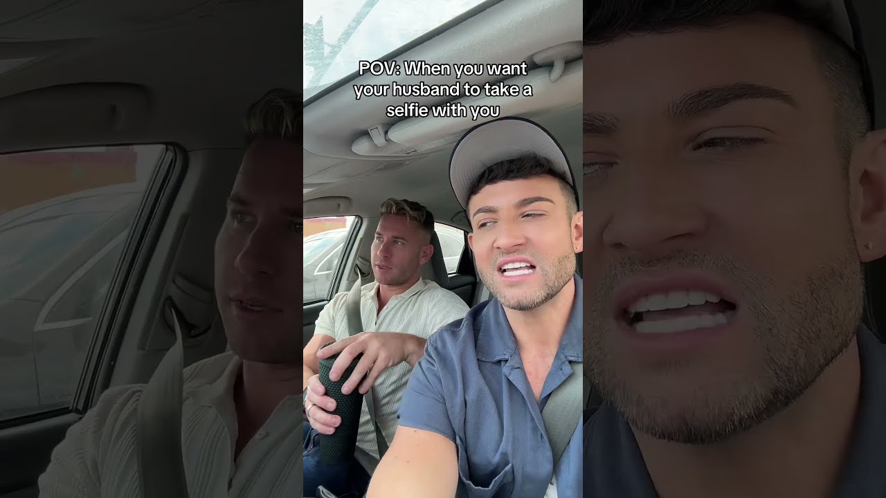 POV When Your Husband Refuses To Take A Selfie Couple Comedy