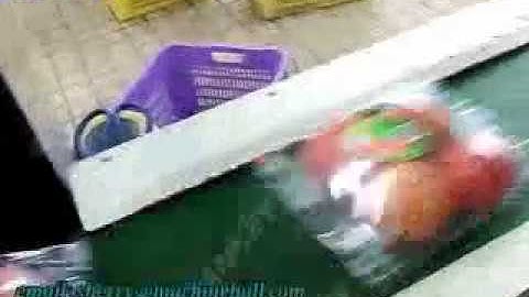 Industrial Flow Fruit Vegetable Packaging Machine Video, Tomato Packing Machine