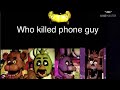 Fnaf 1 who killed phone guy