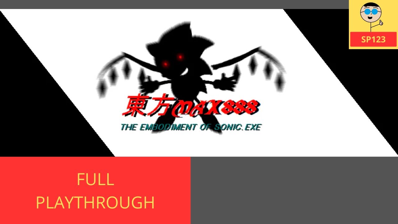 TouhouMax888: The Embodiment of Sonic.exe DEMO [EoSD Parody Game]