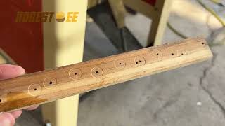 Machine to Fitting the Eyelets in the Bee Frames for Beekeeping