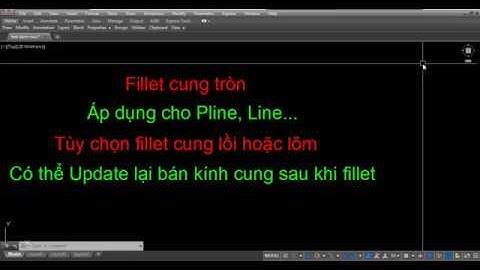 Lisp Fillet cung tròn lỗi hoặc lõm