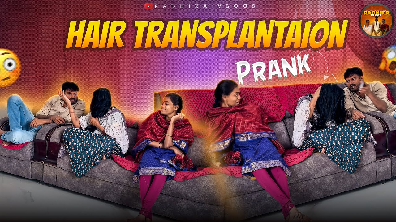 Hair transplantation Prank #prankvideo #prank #comedy #familychannel 