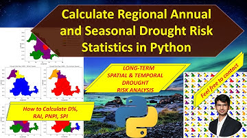 How to Calculate Drought Indices with Python | SPI, RAI, D%, PNPI Explained || The 4 Key Indices