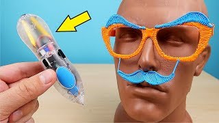 Новая Прозрачная 3Д Ручка 3Doodler Start! Познаватель с бровями! alex boyko