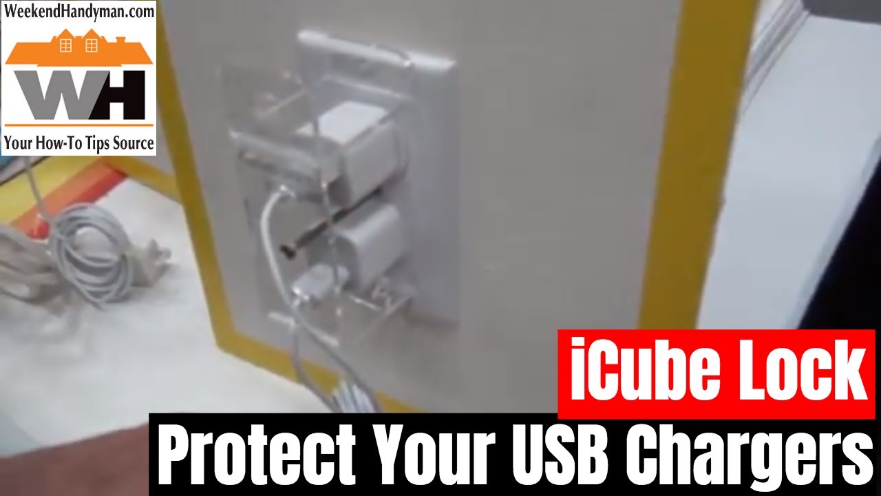 Protect Your USB Chargers with ICube Lock | Weekend Handyman - YouTube