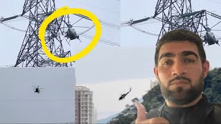 How helicopter works in Hong Kong 🇭🇰 #hongkong #helicopter #uk #usa#duckybhai