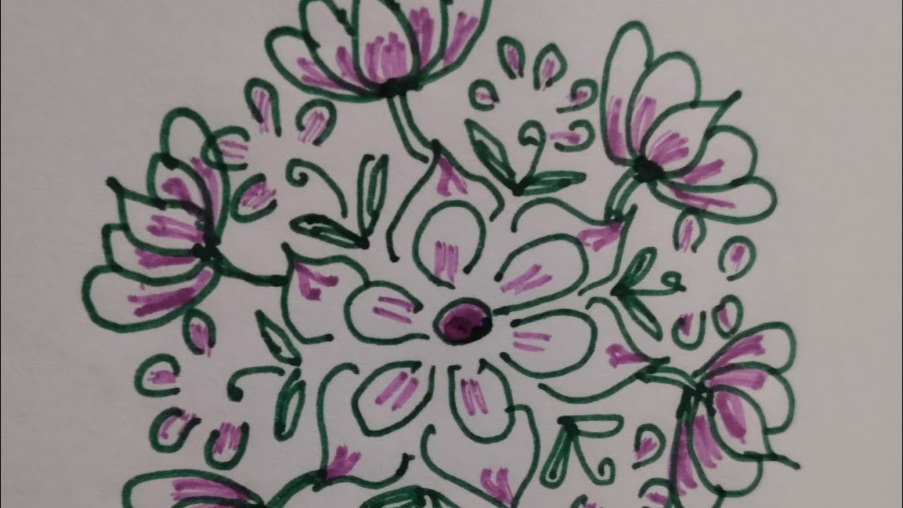 simple easy daily kolams#rangoli#muggulu#trending