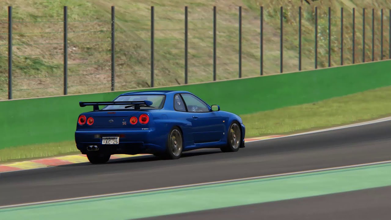 ASSETTO CORSA - NISSAN GT-R R34 | SPA | LOGITECH G29 - YouTube