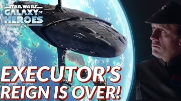 5 Star Profundity Wrecks R9, 7 Star Executor! - Initial Gameplay | SWGoH