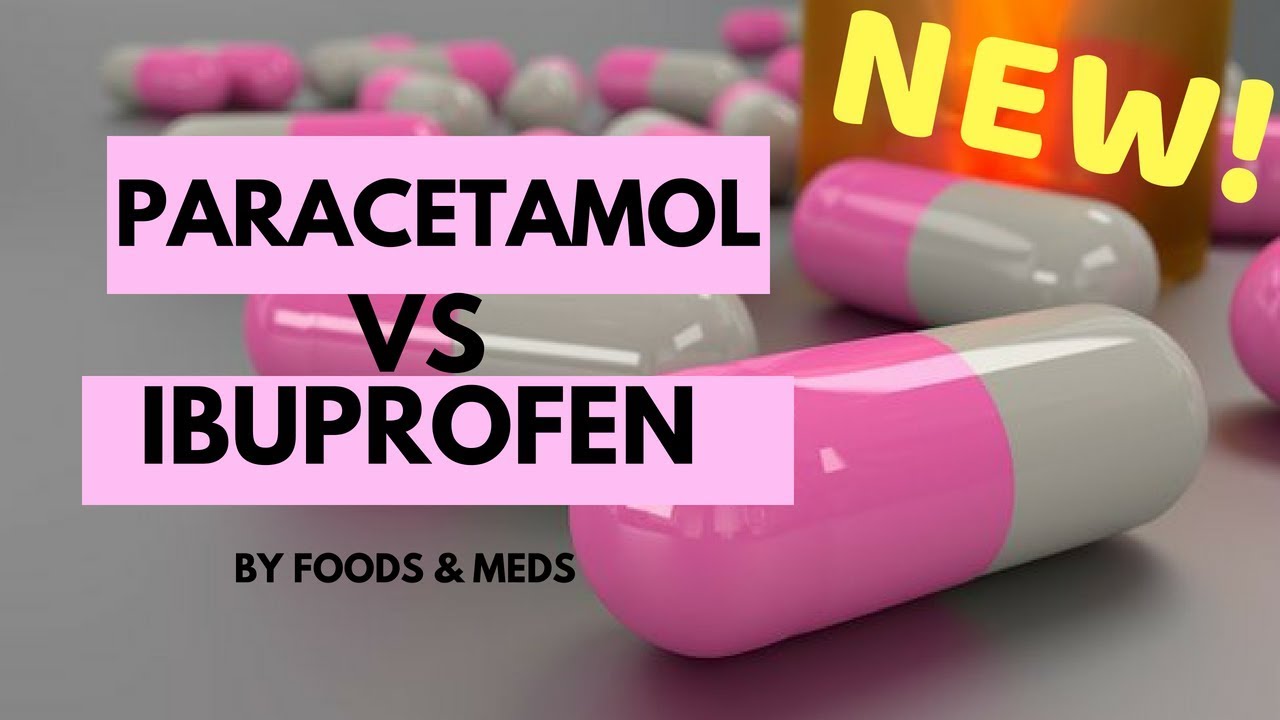 Ибупрофен или парацетамол