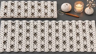 ⭐️An Extraordinary Crochet Pattern⭐️How to Make a Unique Tablecloth and Blouse Design?