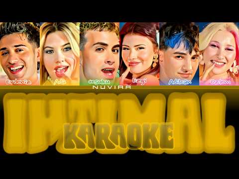 [KARAOKE] KARM6 - 'IHTIMAL' - Color Coded Lyrics @karm6official
