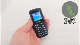 Samsung GT-E1100 Mobile phone menu browse, ringtones, games, wallpapers