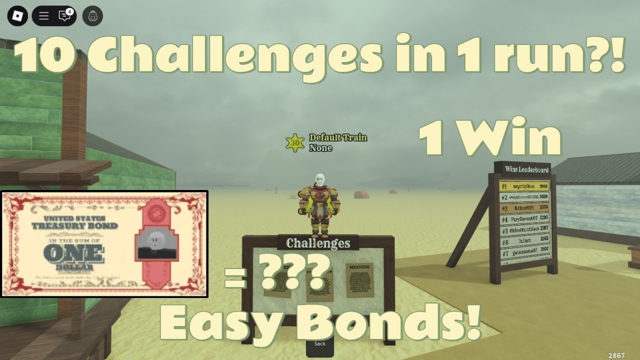 Doing multiple challenges in 1 run / DEAD RAILS - ROBLOX - YouTube
