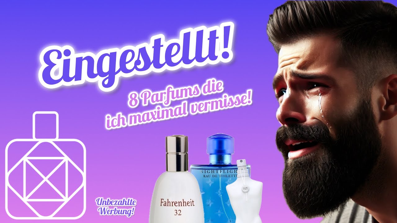 Eingestellte Parfums! Diese 8 Düfte vermisse ich!