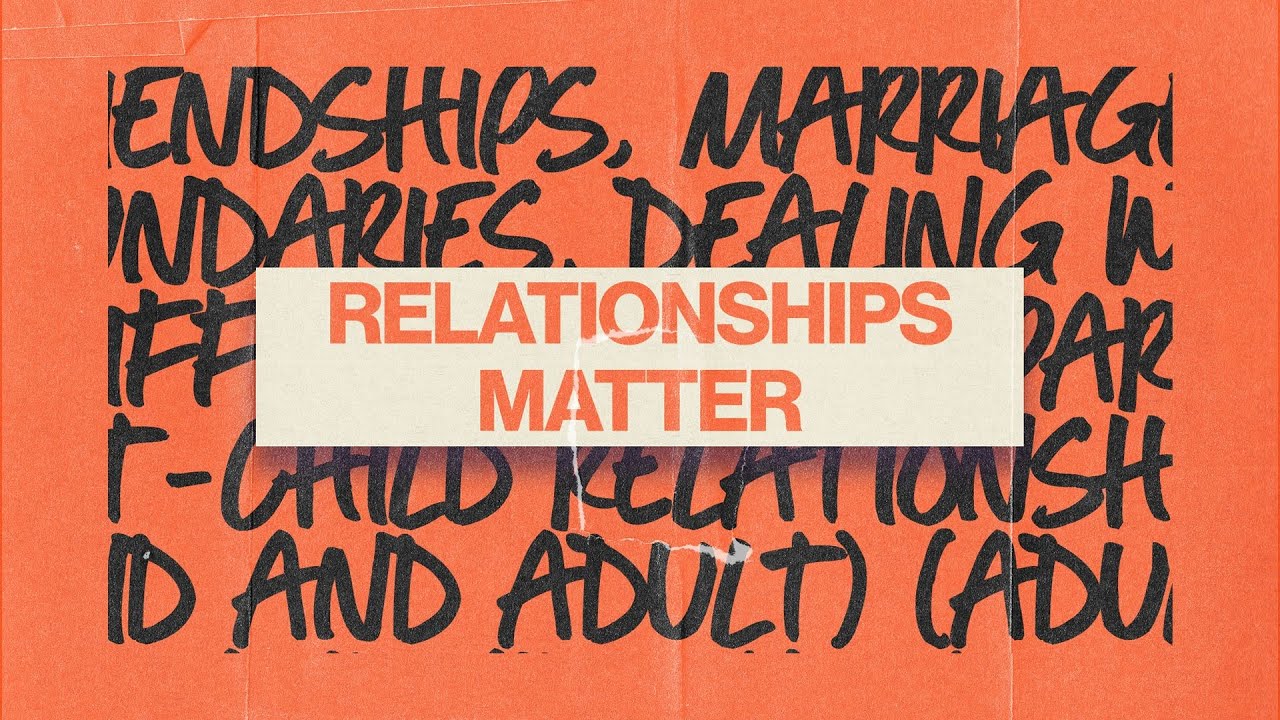 Relationships Matter Series
The Church Family (Body of Christ)
Philip (Nigel) Kirabira