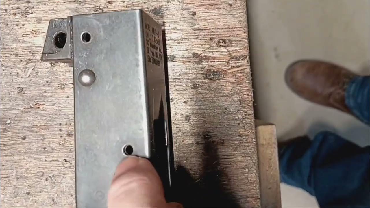 Romanian AK47 Trunnion Rivets Swap YouTube