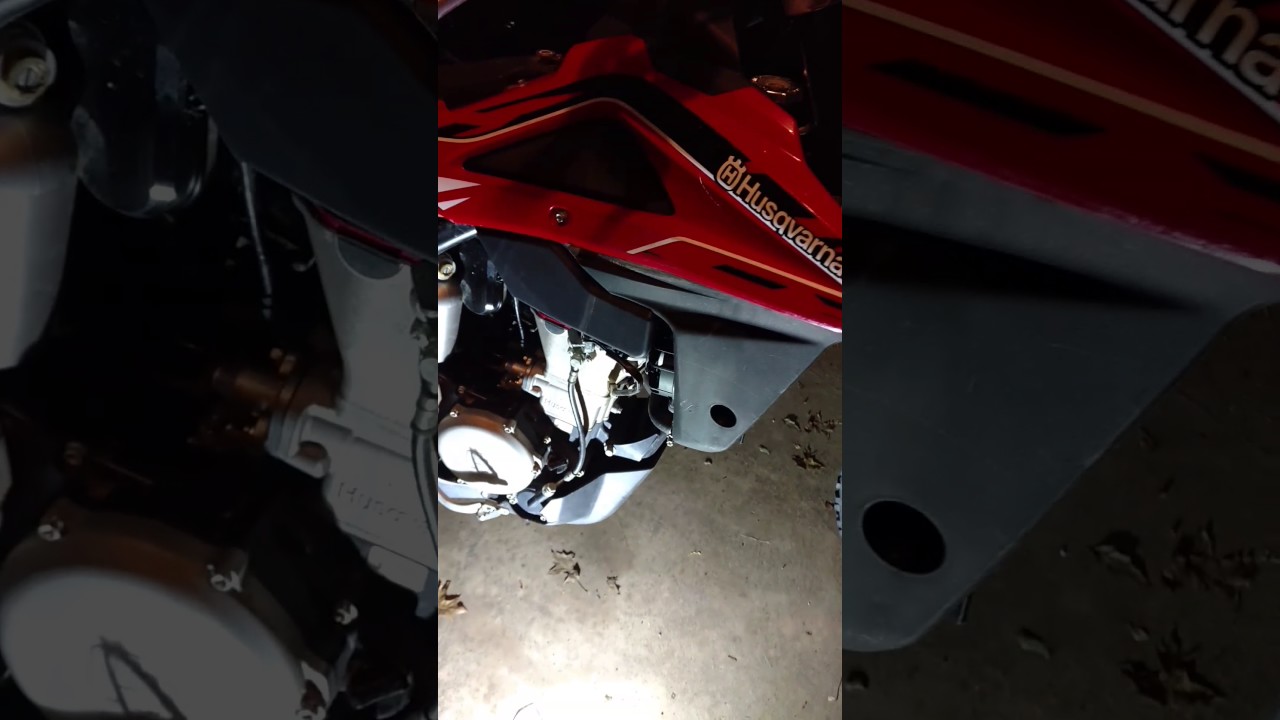 Husqvarna 310r red top popping on deceleration, loose exhaust manifold