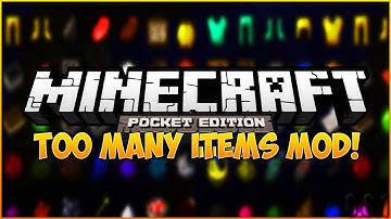 [0.9.5] Improved Too Many Items Mod for iOS - Minecraft Pocket Edition
