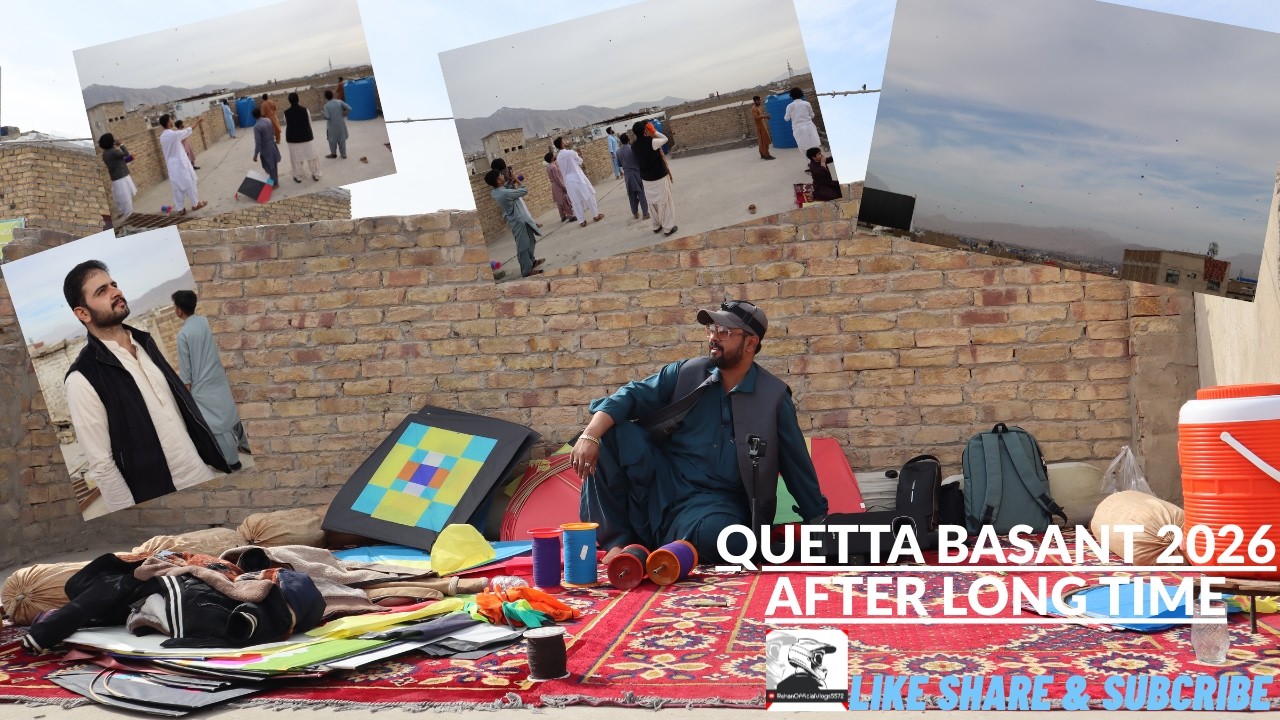 QUETTA BASANT 2026, Hawa Hi Nahi Chali, Celebrated Basant with boys