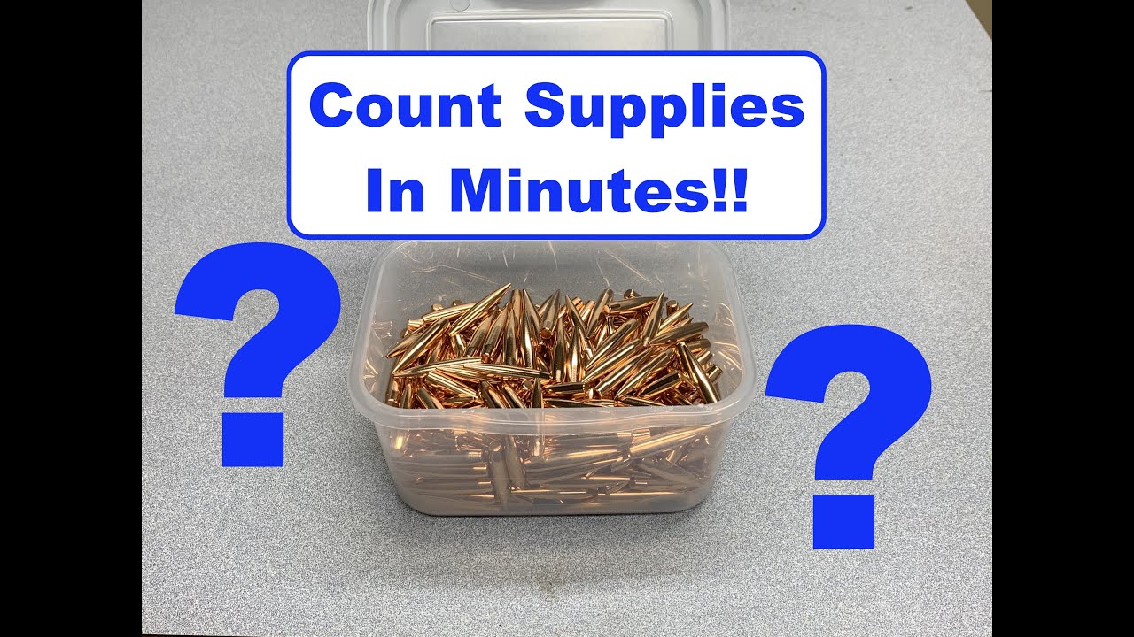 Save Time and Count Bullets, Brass, and Powder Faster with This Simple ...