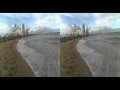 Just Barcelona in stereoscopic 3d (3d tv, VR glasses)