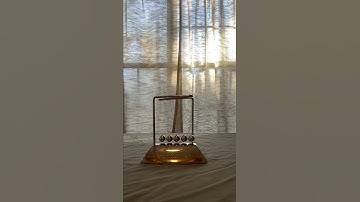 Satisfying Newtons cradle