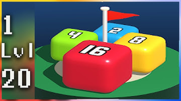 Merge Blocks 3D - Gameplay Walkthrough - Levels 1-20